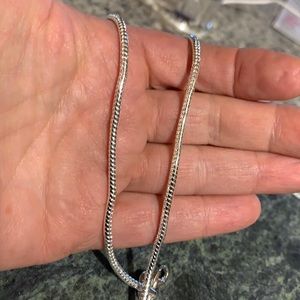New sterling silver necklace